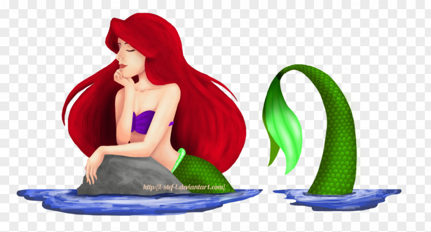 The Little Mermaid Ariel Figurine Legendary Creature PNG