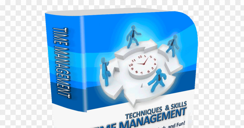 3D Software Box Brand Time Management Water Font PNG