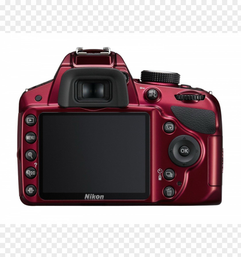 Photo Cameras Nikon D3400 D3300 Digital SLR Camera DX Format PNG