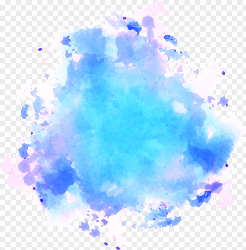 Sky Blue Watercolor Graffiti Pinkpop Festival Painting Texture PNG