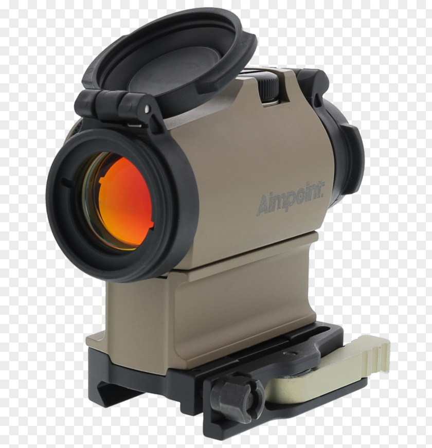 Aimpoint AB Red Dot Sight Firearm Reflector PNG