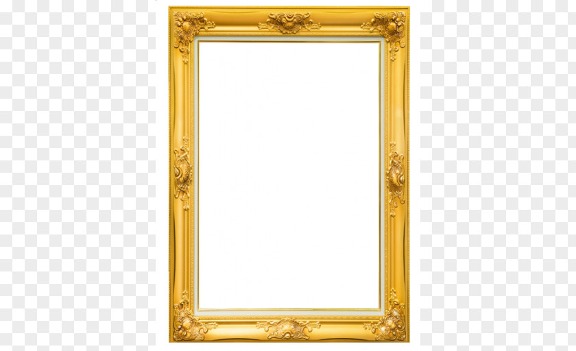 Gold Picture Frames Gilding Stock Photography Metal PNG