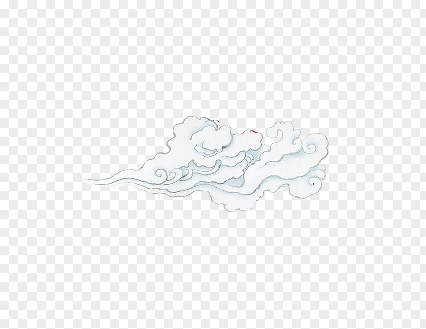 Hand-painted Clouds Area Pattern PNG