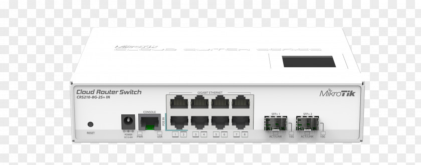 MikroTik Gigabit Ethernet Network Switch Router Small Form-factor Pluggable Transceiver PNG