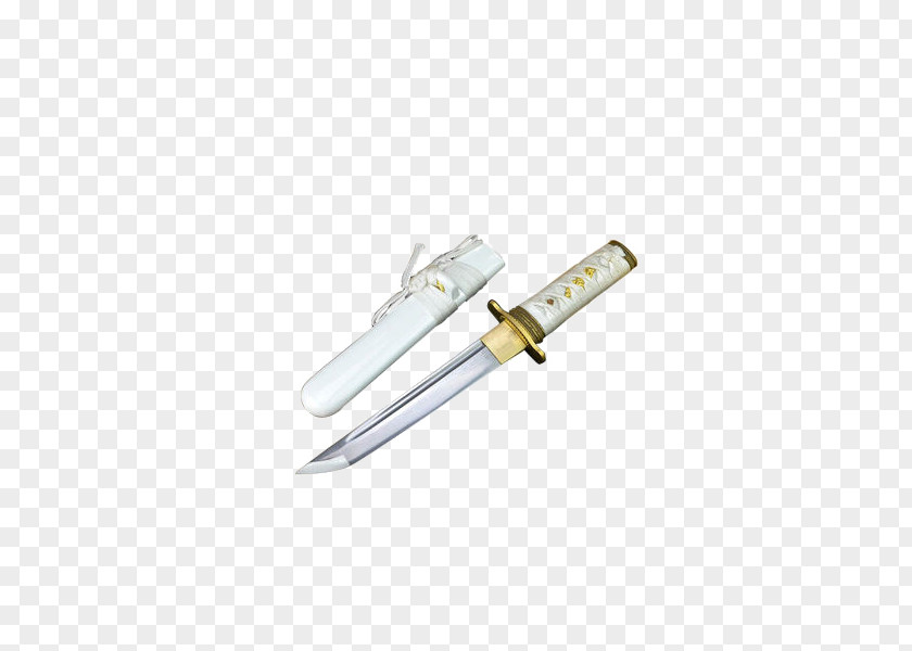 Pattern Steel Copper Brake Means Small Magic Plain White Version Samurai Knife Sword Tang PNG