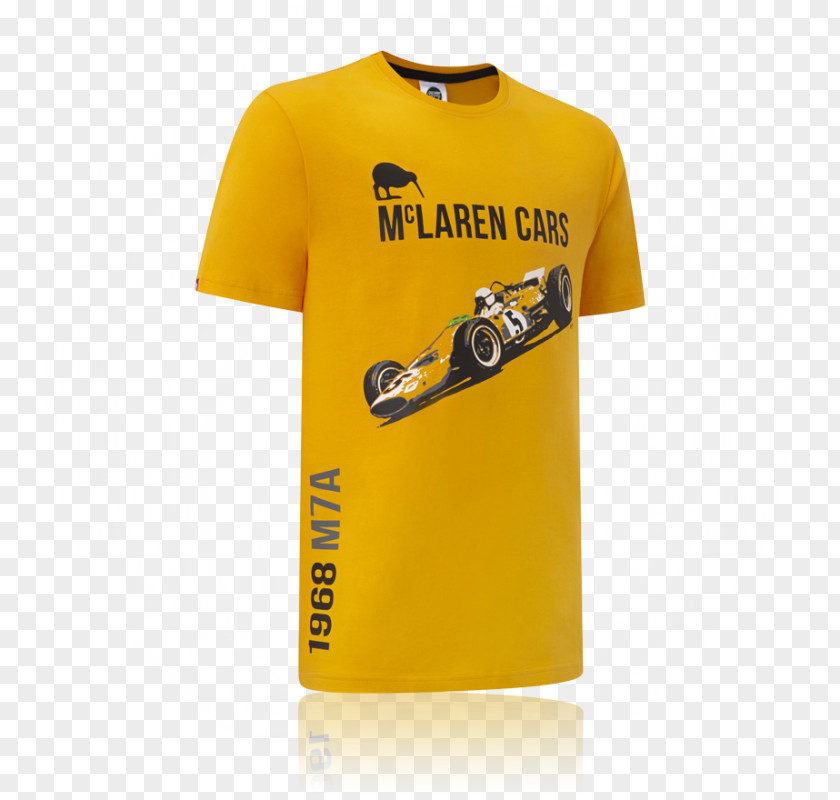 T-shirt McLaren Sleeve Active Shirt PNG