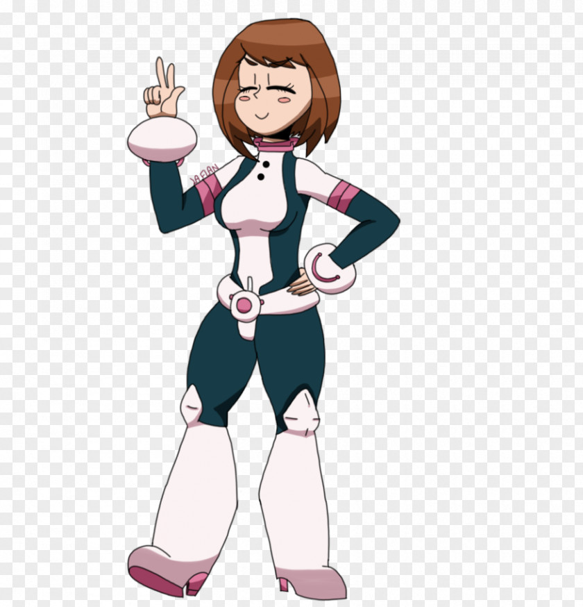 Uraraka My Hero Academia Comics Drawing PNG