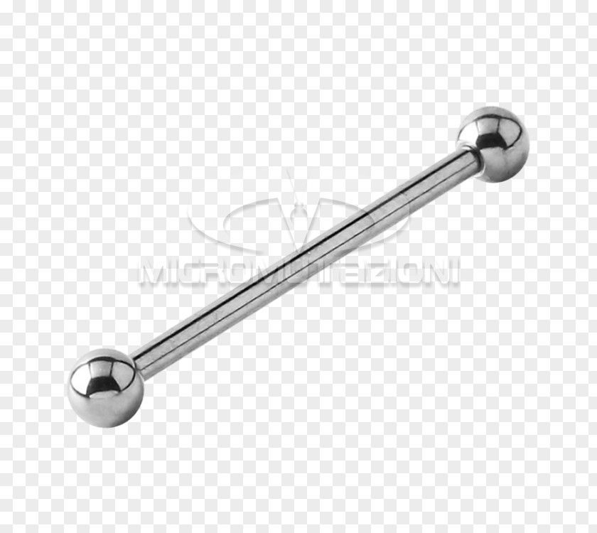 Barbell Body Piercing Jewellery Titanium PNG