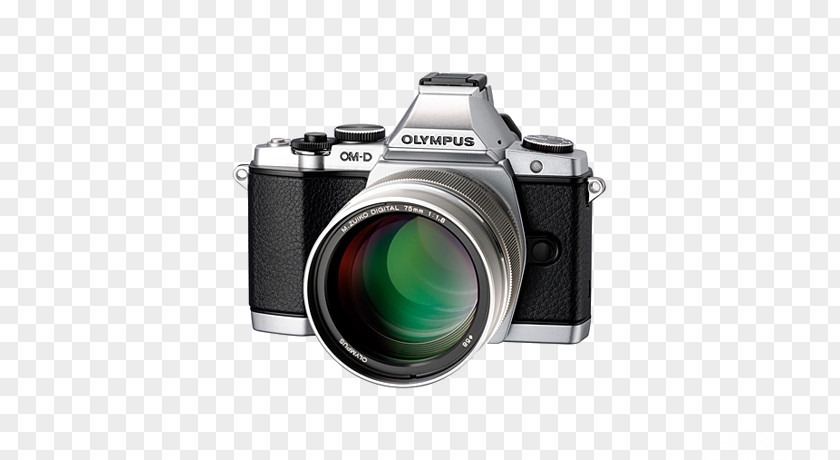 Camera Lens Digital SLR Olympus OM-D E-M5 Mark II Trip 35 Corporation PNG