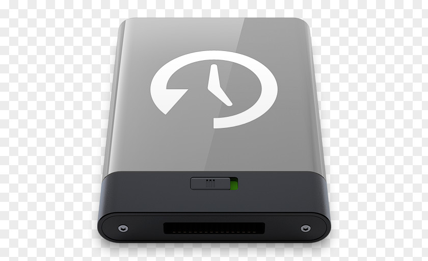 Grey Time Machine W Electronic Device Gadget Multimedia Output PNG
