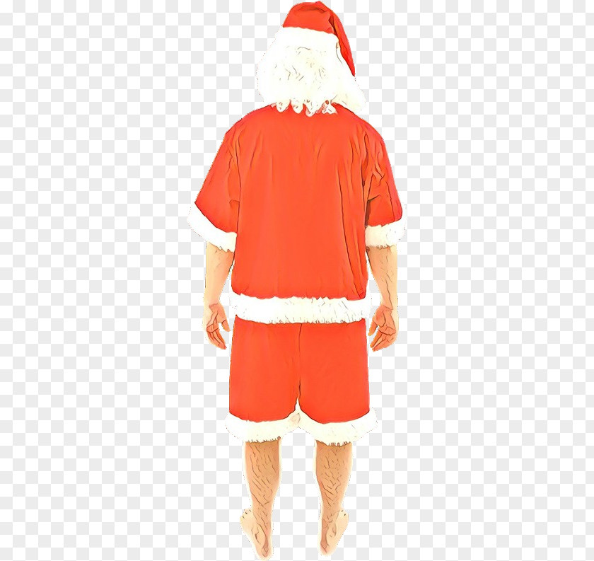 Shorts Standing Santa Claus PNG