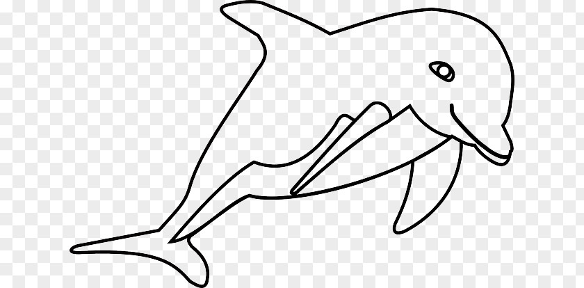 Animal Coloring Dolphin Clip Art PNG