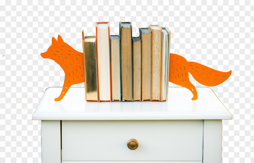 Design Shelf Bookend PNG