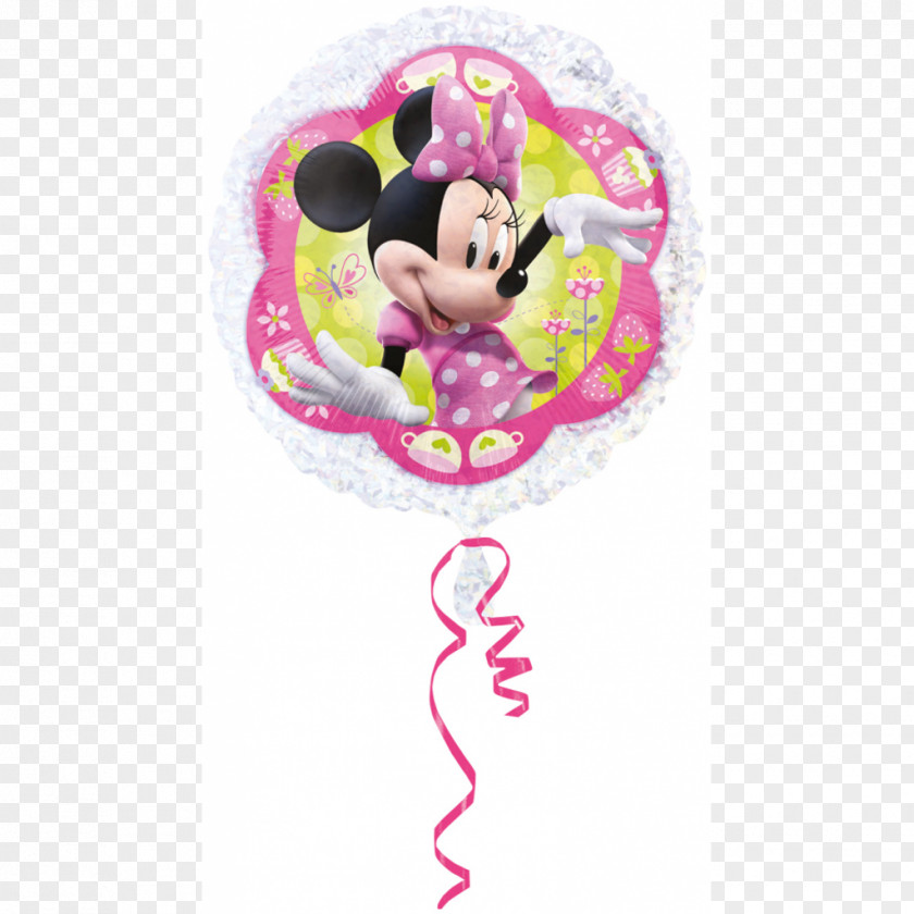 Minnie Mouse Mickey Balloon Birthday Party PNG