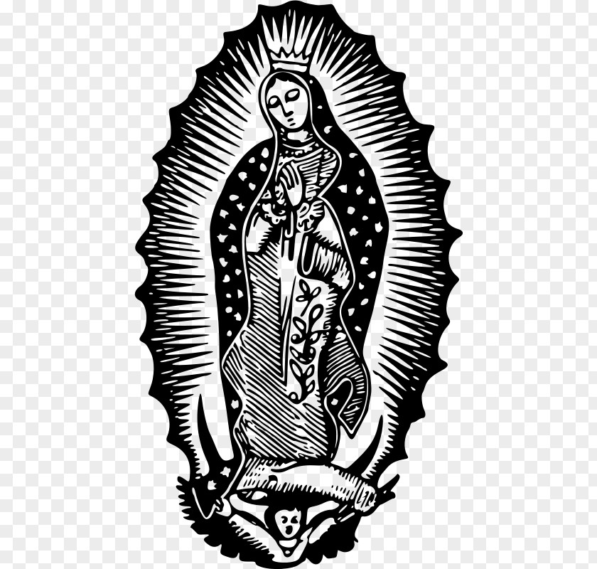 T-shirt Basilica Of Our Lady Guadalupe Icon PNG