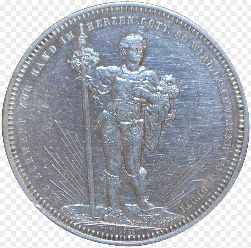 Coin Silver Panamanian Balboa Spanish Real PNG