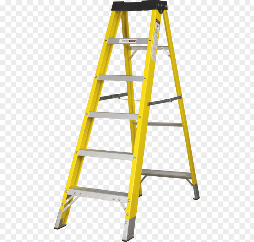 Ladders Ladder Escabeau Tool Keukentrap Fiberglass PNG