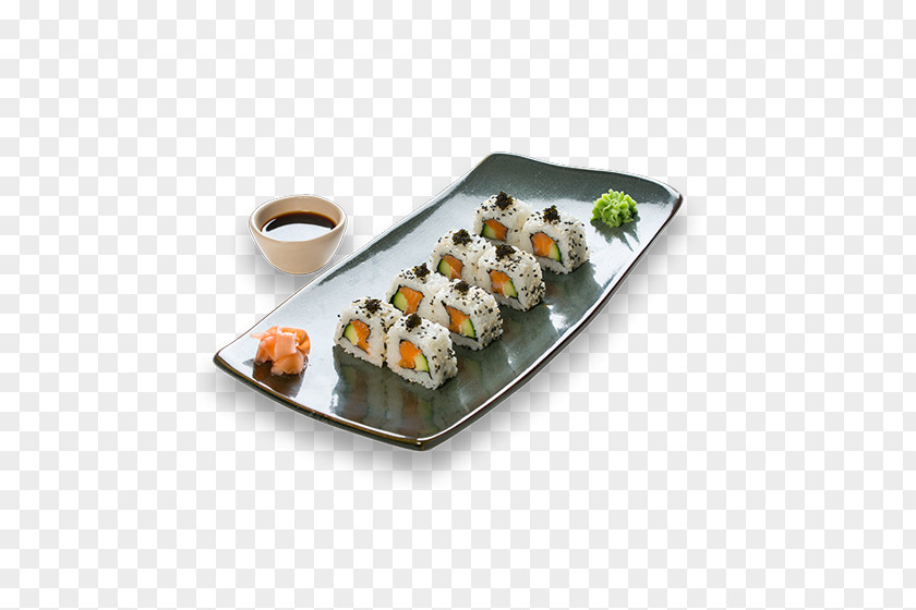 Sushi Dishes California Roll Asian Cuisine Japanese Makizushi PNG