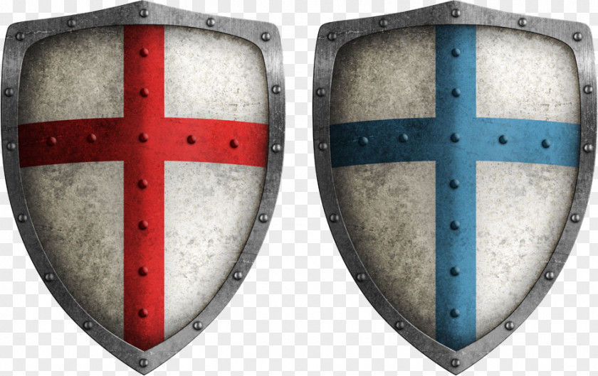 Ancient Crusader Shield Crusades Middle Ages Stock Photography Illustration PNG