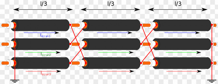 Cable Crossover Electrical Ground High-voltage Grid High Voltage PNG