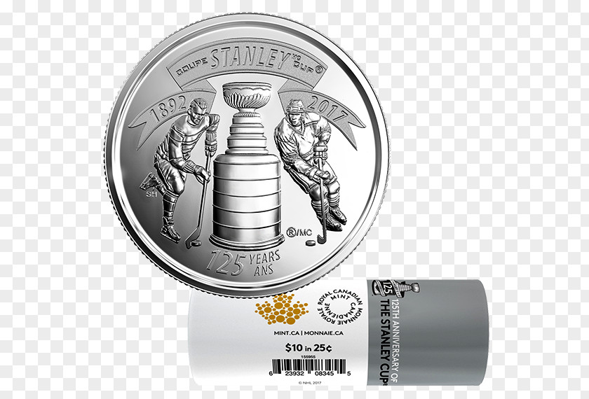 Canada Stanley Cup Quarter Coin Pittsburgh Penguins PNG