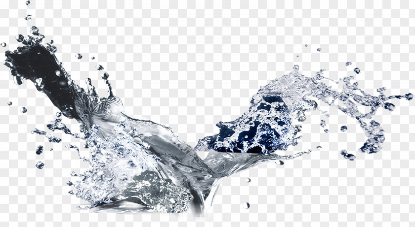 Ice Water Splash Liquid PNG