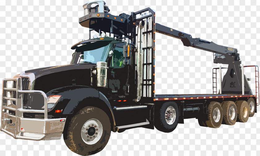 Loading Truck Commercial Vehicle Car Mack Trucks Navistar International Logging PNG