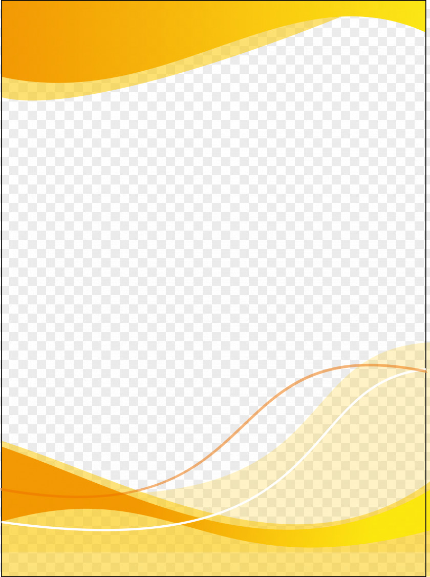Poster Template Yellow Material Pattern PNG