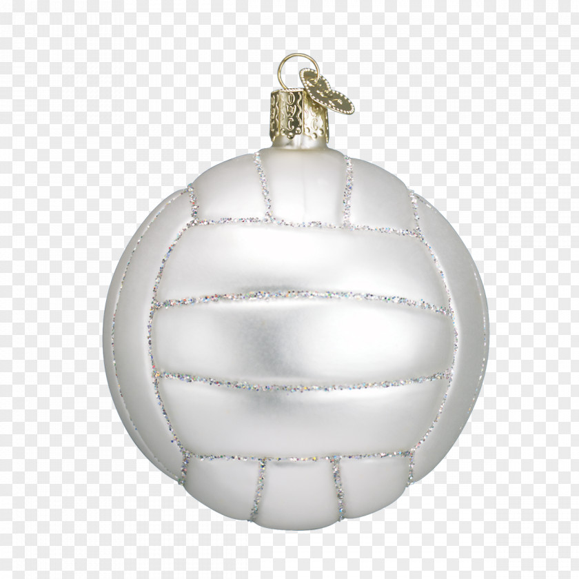 Volleyball Symbol Christmas Ornament Decoration Day Sports PNG