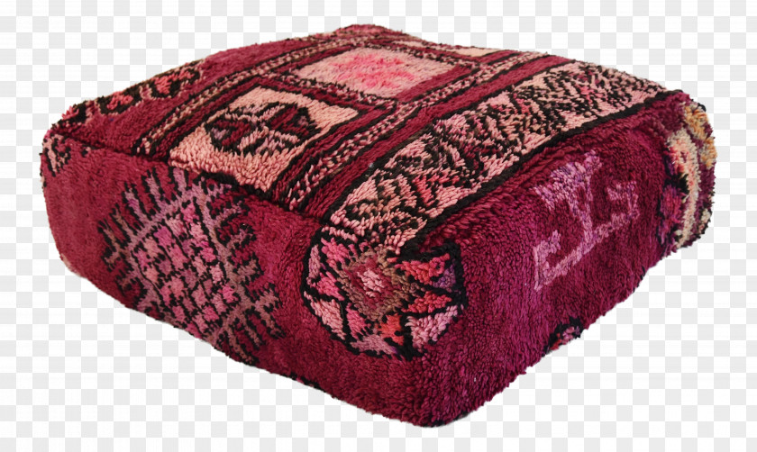 Boujad Carpet Tuffet Kilim Textile PNG