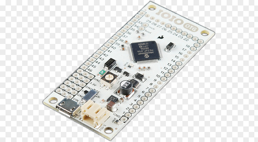 Di Circuit Board Microcontroller IOIO Electronics USB On-The-Go Printed Boards PNG