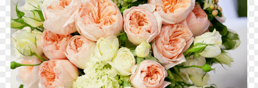 Peach Rosette Floral Design Wedding Roses Flower Bouquet Garden PNG