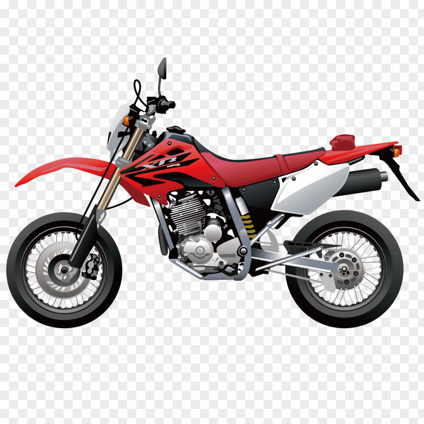 Red Motorcycle Computer File PNG