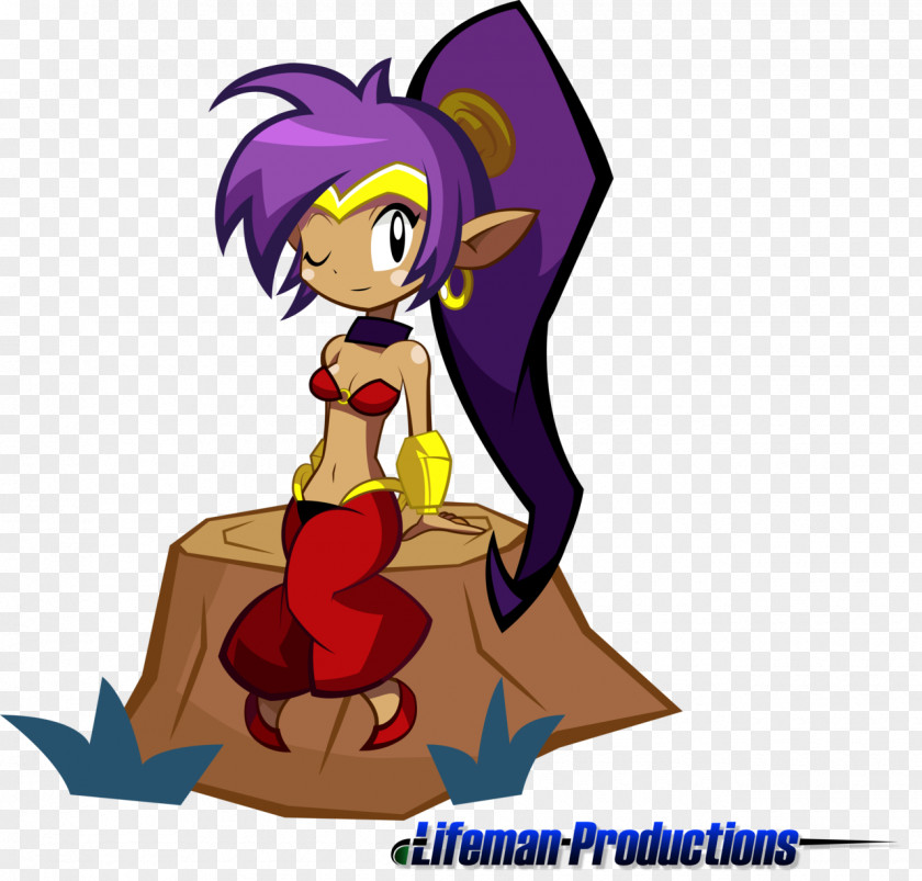 Shantae: Half-Genie Hero Shantae And The Pirate's Curse Video Game Wii U PNG