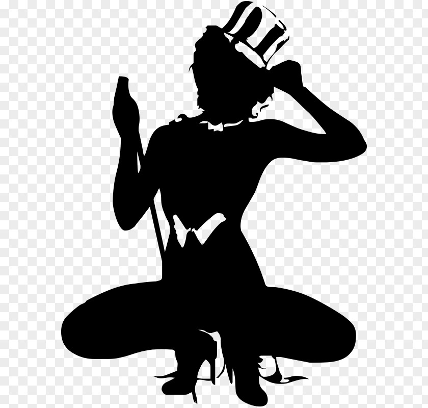 Silhouette Female Woman PNG