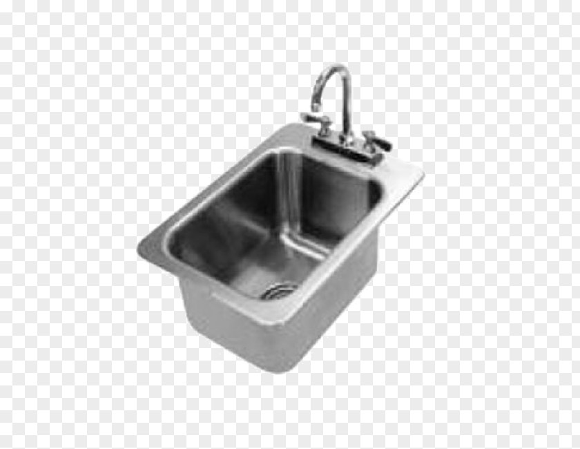 Sink Tap Stainless Steel PNG