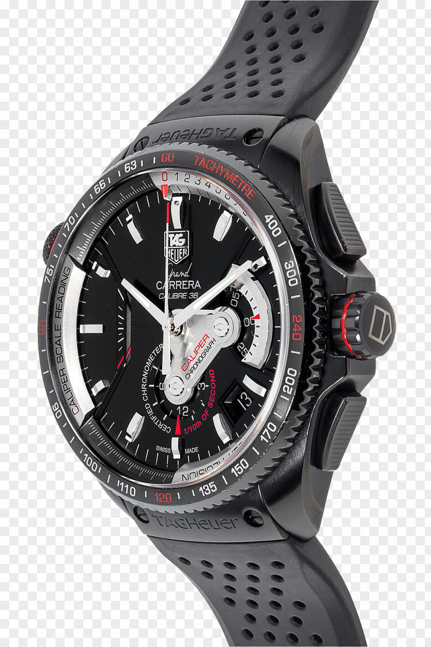 Watch Strap Chronograph TAG Heuer Carrera Calibre 5 PNG