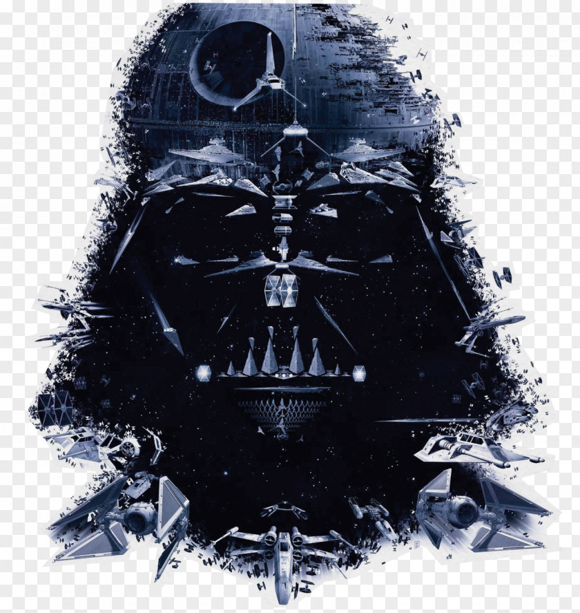 Darth Vader Anakin Skywalker Star Wars Art Poster PNG