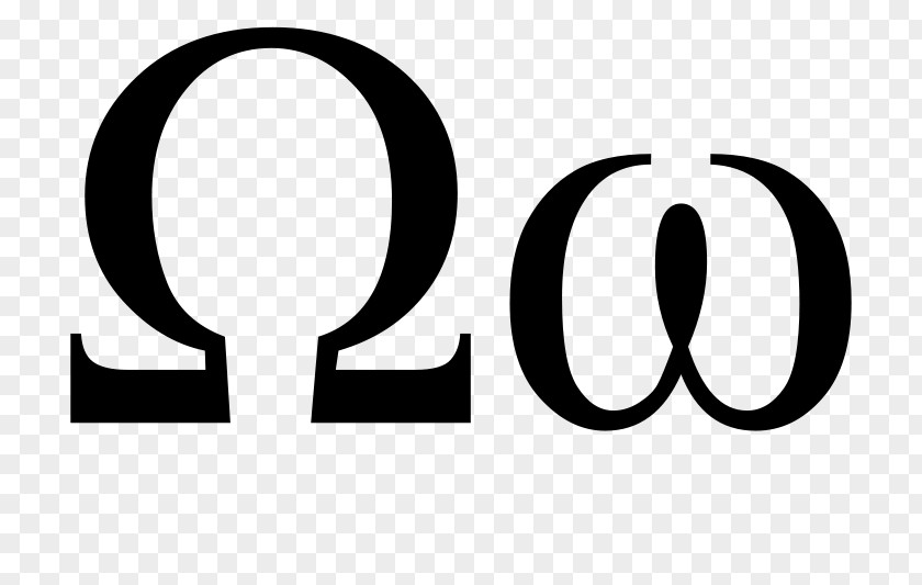Fine Letters Greek Alphabet Omega Letter Symbol PNG