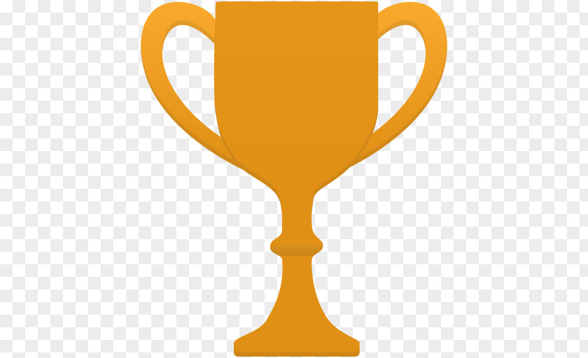 Golden Cup Icon Design PNG