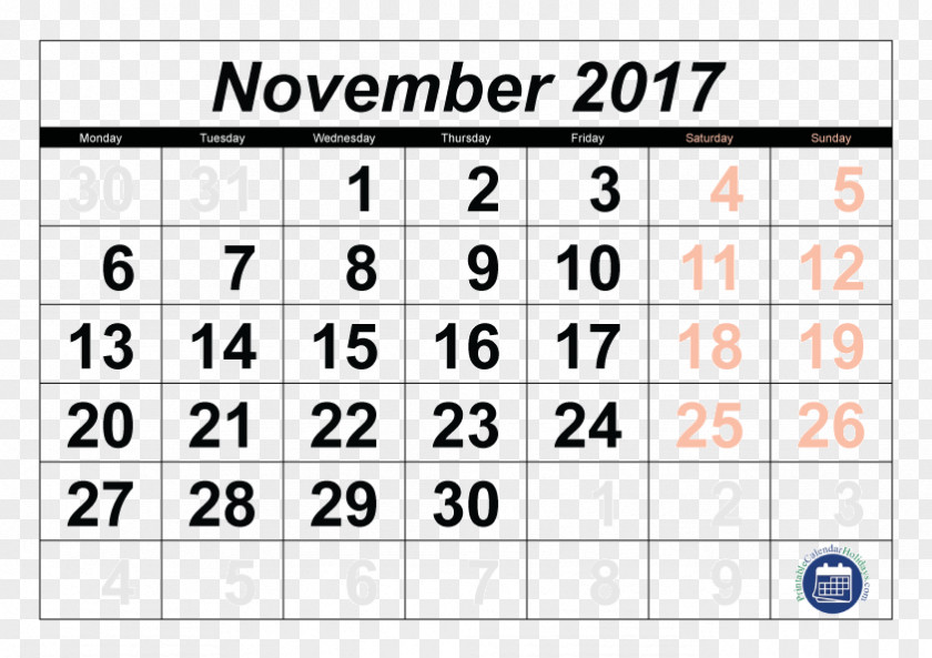 November Calendar 0 October July 1 PNG