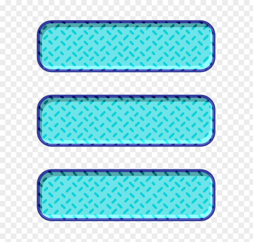 Rectangle Teal Icon PNG
