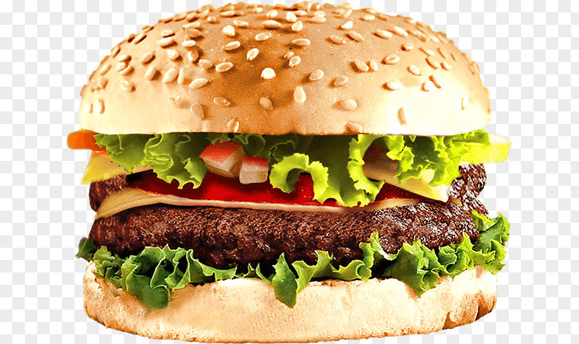 Burger And Sandwich Hamburger Cheeseburger Veggie PNG