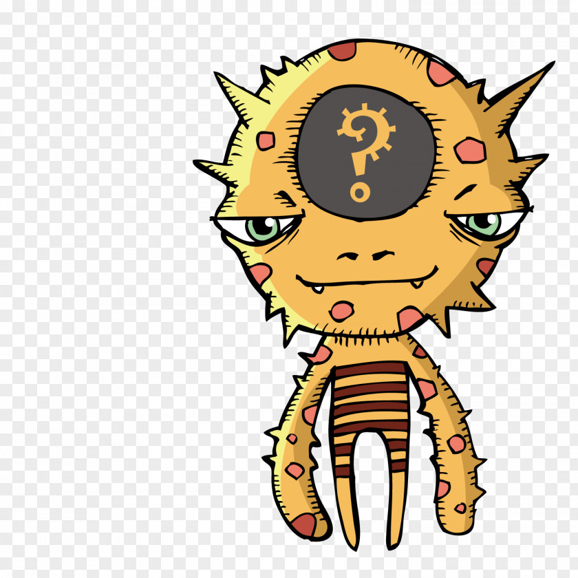 Jiangshi Cartoon Illustration PNG Illustration, Zombie robot clipart PNG