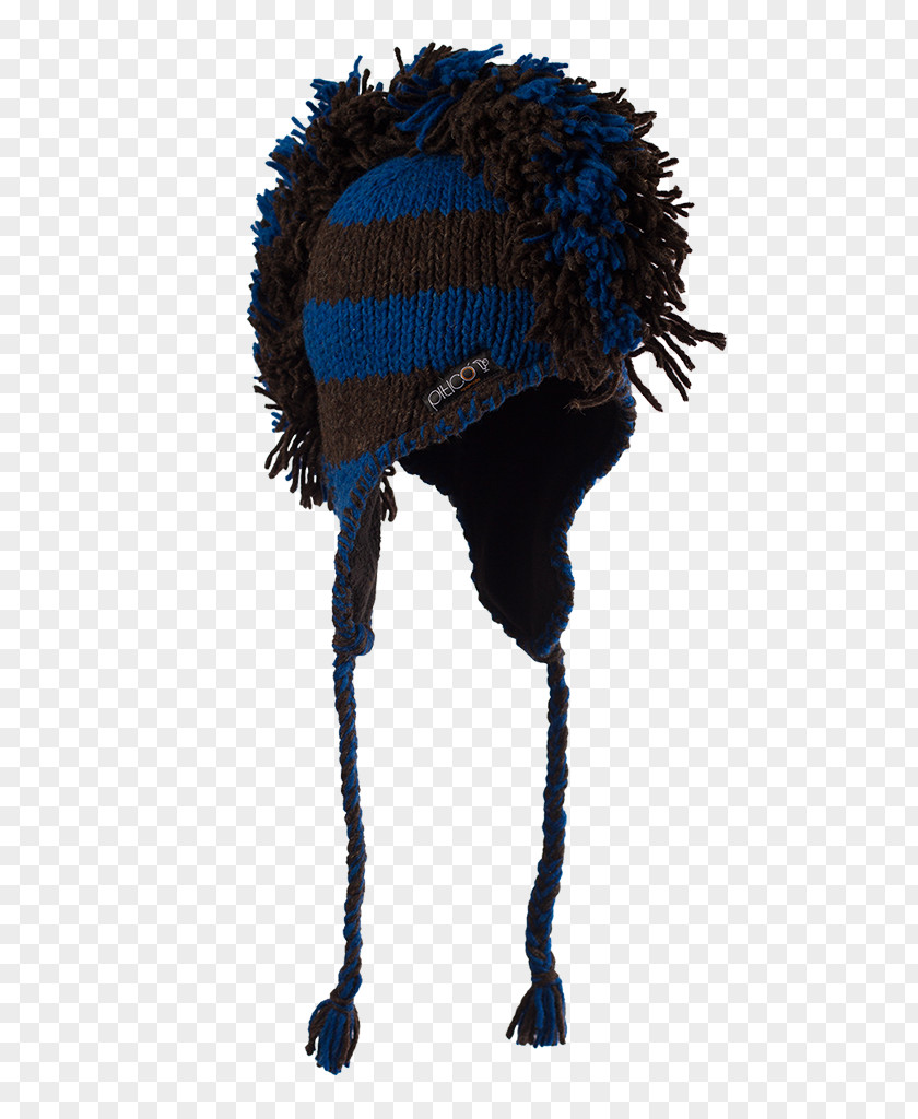 Mohawk Knit Cap Beanie Hat Headgear PNG