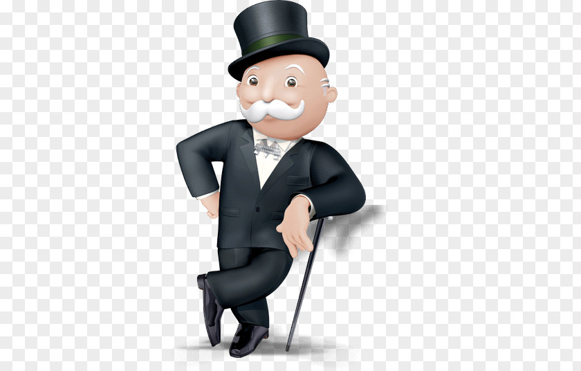 Rich Uncle Pennybags Monopoly Get Out Of Jail Free Card Video Game PNG