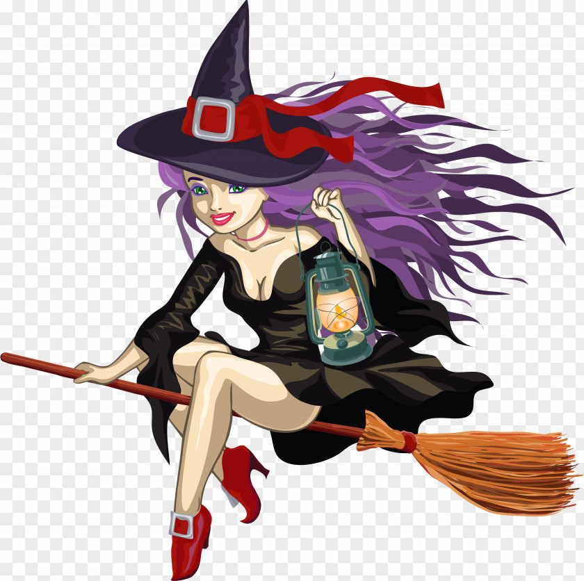 Witch With Lantern Clipart Wicked Of The West Witchcraft Cartoon Clip Art PNG