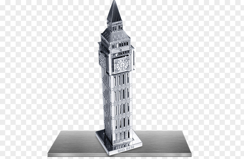 Big Ben Metal Tower Golden Gate Bridge Puzz 3D PNG