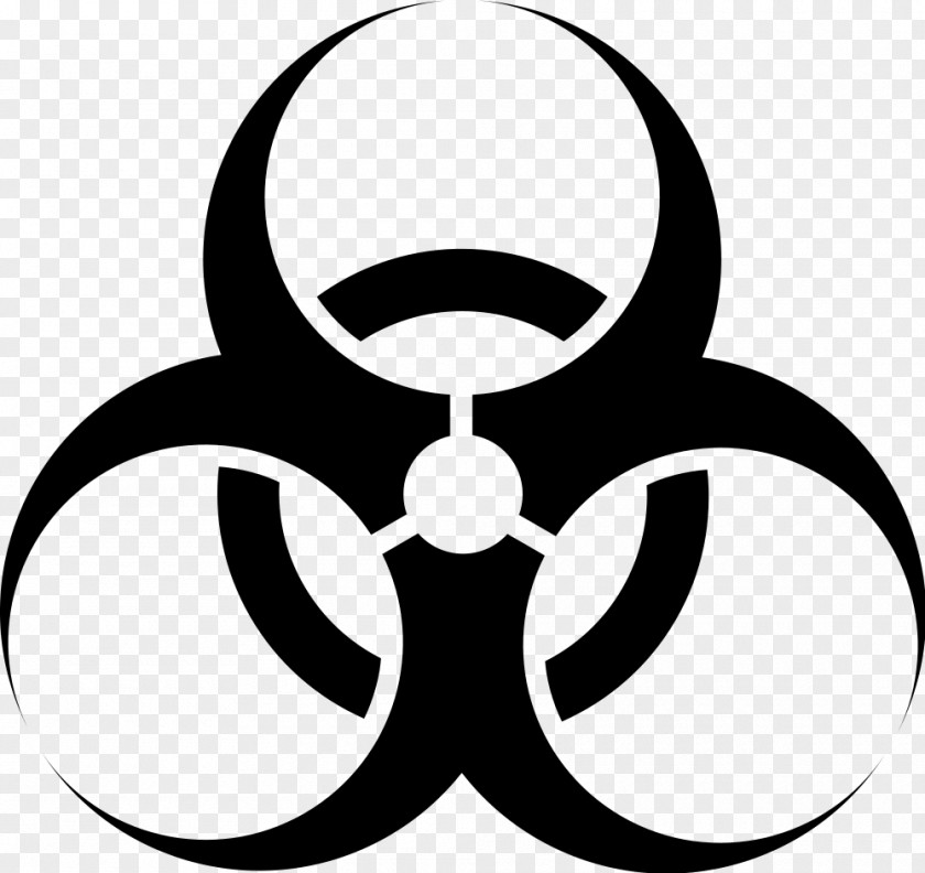 Stalker Biological Hazard Symbol Clip Art PNG