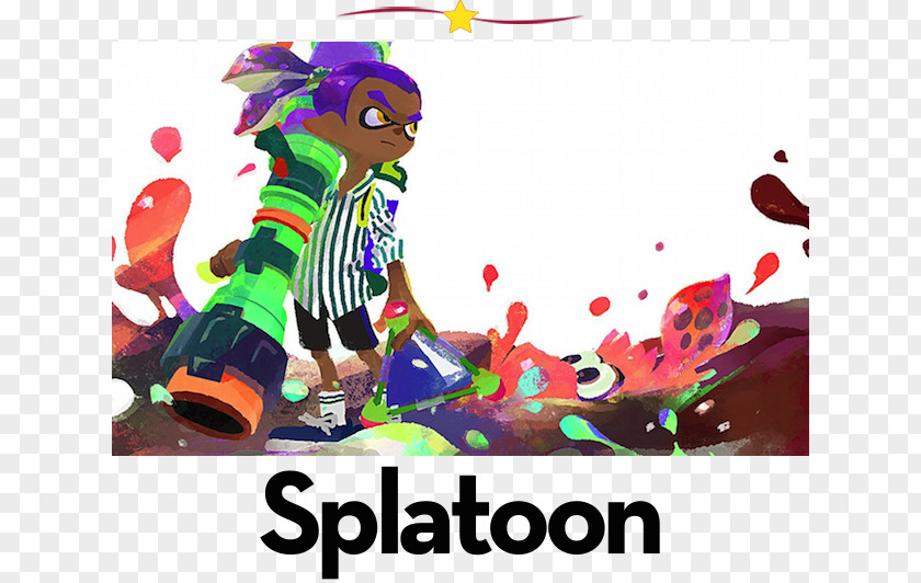 WIND INK Splatoon 2 Wii U Nintendo PNG